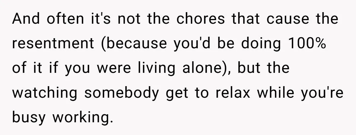 Husband Refuses 50/50 Chores If Wife Quits Job To Stay Home With Kids Generated by Aubtu.biz