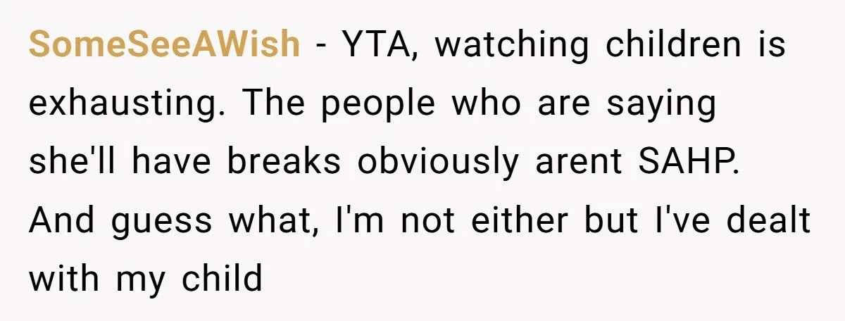 Husband Refuses 50/50 Chores If Wife Quits Job To Stay Home With Kids Generated by Aubtu.biz