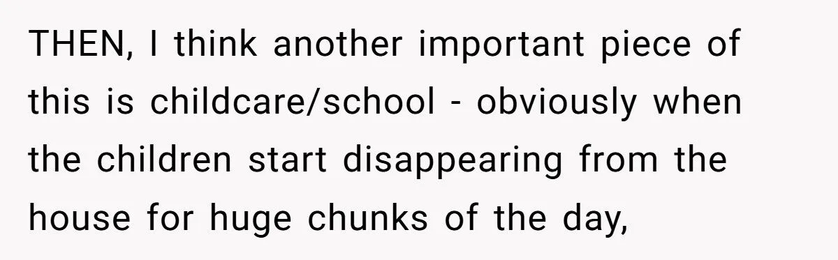 Husband Refuses 50/50 Chores If Wife Quits Job To Stay Home With Kids Generated by Aubtu.biz
