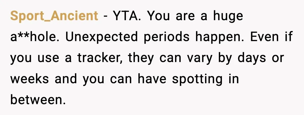 Guy Rages At Girlfriend For “Ruining” His Fancy White Dress Gift With Her Period Generated by Aubtu.biz