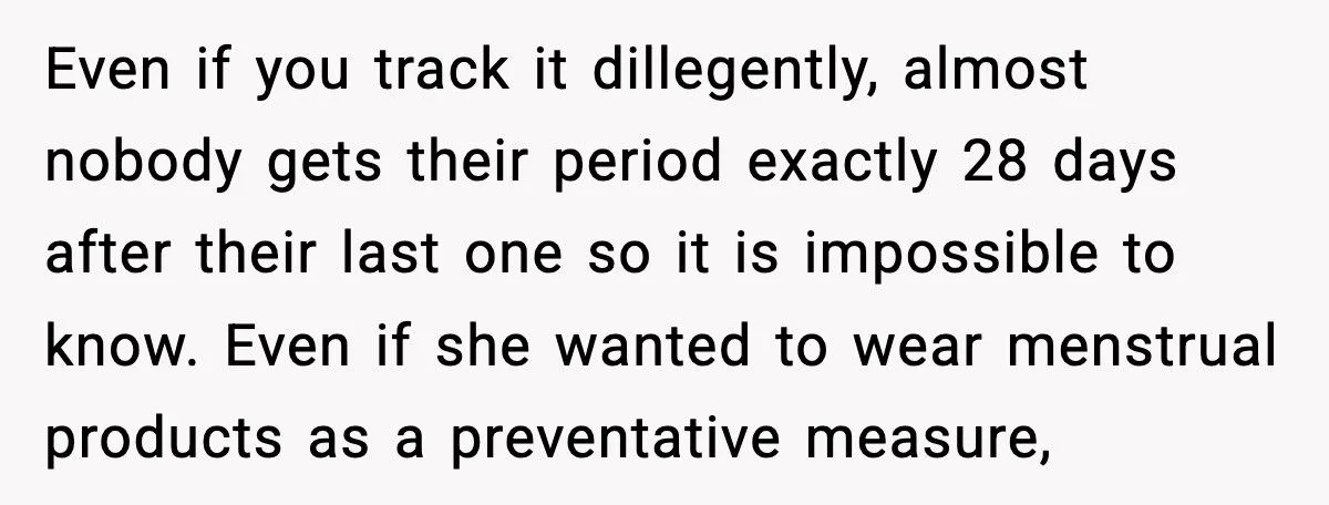 Guy Rages At Girlfriend For “Ruining” His Fancy White Dress Gift With Her Period Generated by Aubtu.biz
