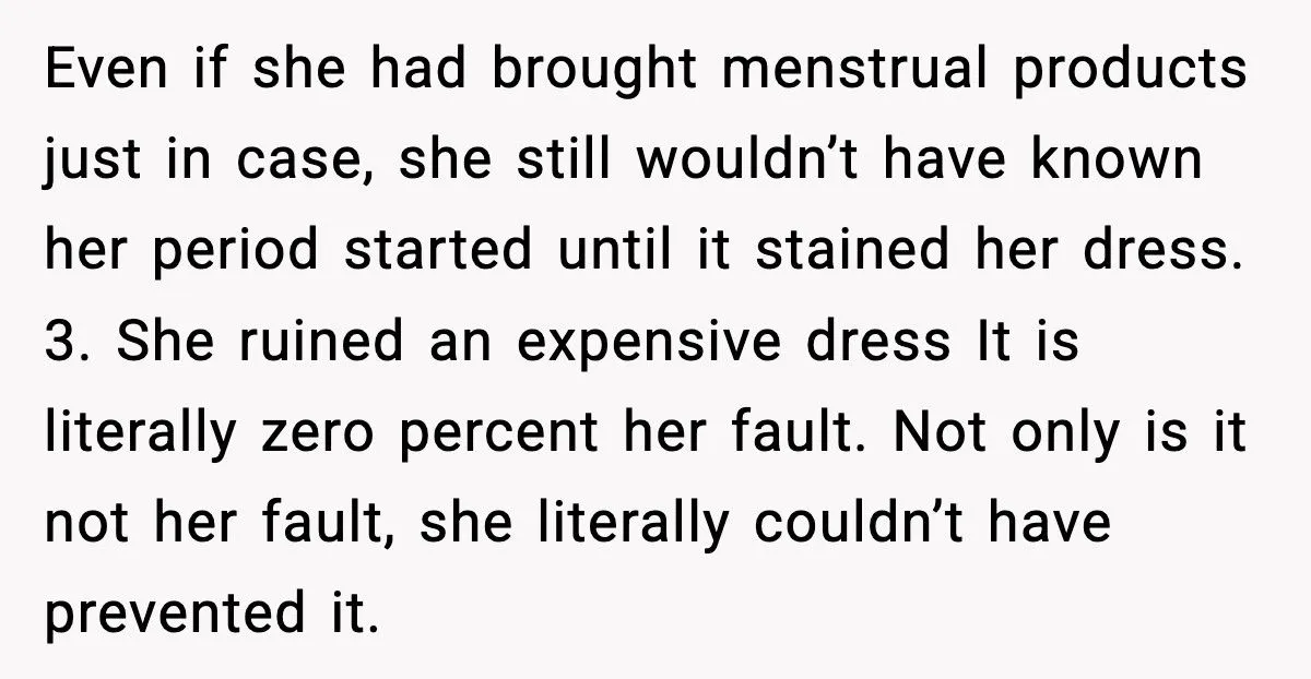 Guy Rages At Girlfriend For “Ruining” His Fancy White Dress Gift With Her Period Generated by Aubtu.biz