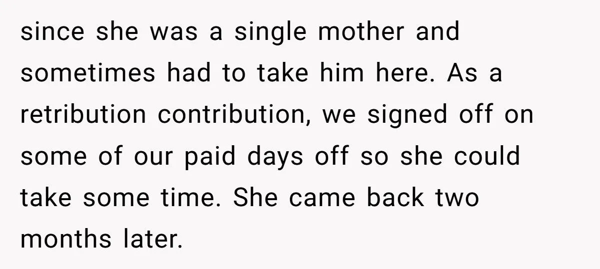Student Refuses To Give Up Mother’s Day Off For Coworker Who Lost Her Son, Colleagues Call Her Cruel Generated by Aubtu.biz