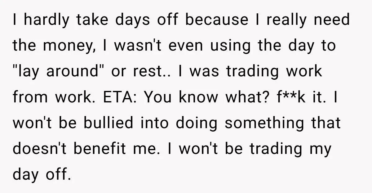 Student Refuses To Give Up Mother’s Day Off For Coworker Who Lost Her Son, Colleagues Call Her Cruel Generated by Aubtu.biz