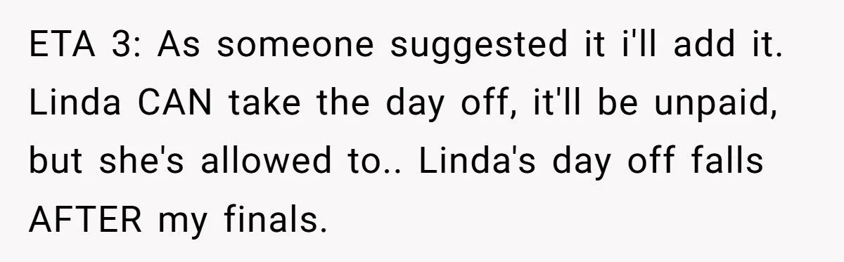 Student Refuses To Give Up Mother’s Day Off For Coworker Who Lost Her Son, Colleagues Call Her Cruel Generated by Aubtu.biz