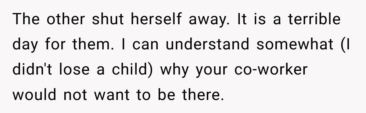Student Refuses To Give Up Mother’s Day Off For Coworker Who Lost Her Son, Colleagues Call Her Cruel Generated by Aubtu.biz