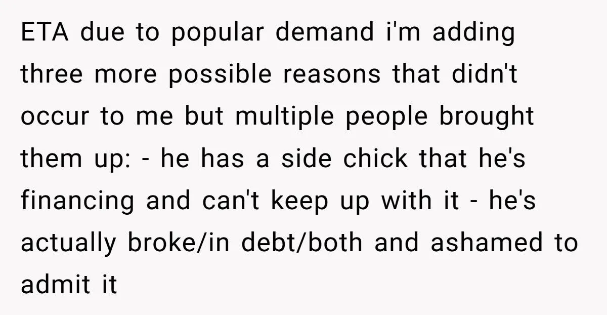 Man Making Three Times More Calls His Fiancée A Gold Digger When She Won’t Go 50/50 Generated by Aubtu.biz