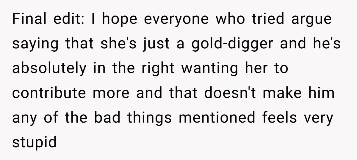 Man Making Three Times More Calls His Fiancée A Gold Digger When She Won’t Go 50/50 Generated by Aubtu.biz