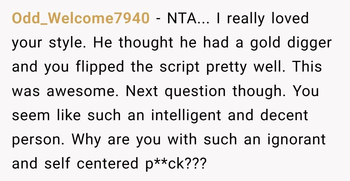 Man Making Three Times More Calls His Fiancée A Gold Digger When She Won’t Go 50/50 Generated by Aubtu.biz