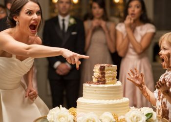 Bride Explodes At Best Friend After 4-Year-Old Son Ruins Wedding Cake, Guest Refuses To Apologize