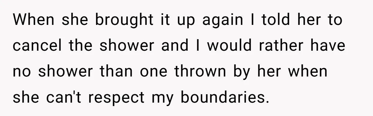 Pregnant Woman Refuses Baby Shower When SIL Tries To “Reunite” Her With Family That Abandoned Her Generated by Aubtu.biz