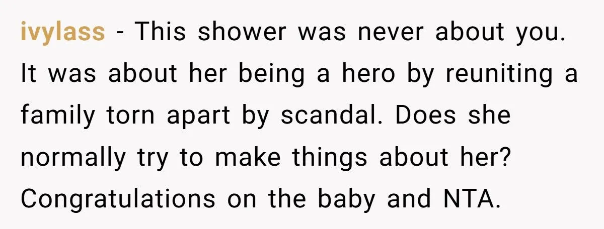 Pregnant Woman Refuses Baby Shower When SIL Tries To “Reunite” Her With Family That Abandoned Her Generated by Aubtu.biz