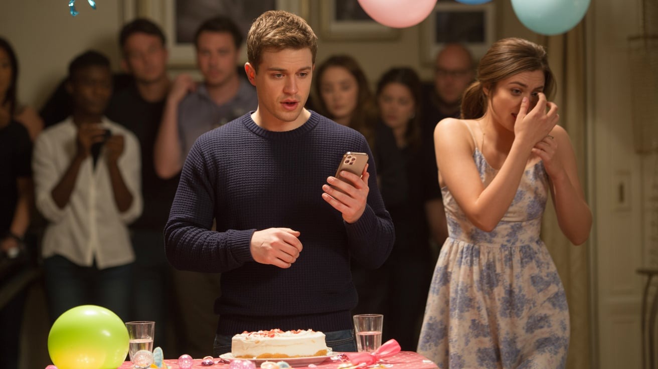 Boyfriend Exposes Cheating Girlfriend In Front Of Family And Friends At Her Birthday Party