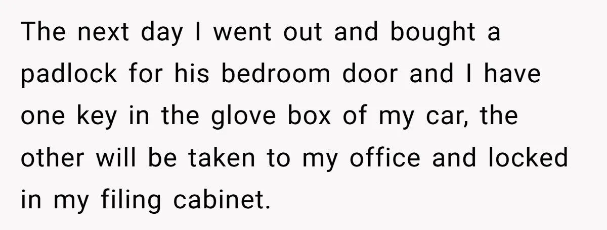 Mom Installs Padlock On Soldier Son’s Room After Husband And Other Son Try To Loot His Belongings Generated by Aubtu.biz