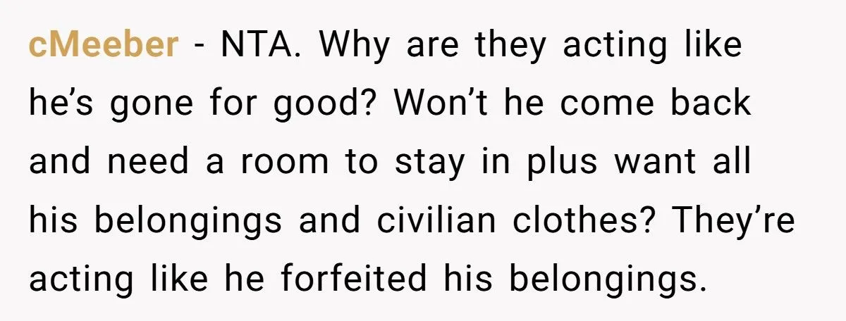 Mom Installs Padlock On Soldier Son’s Room After Husband And Other Son Try To Loot His Belongings Generated by Aubtu.biz