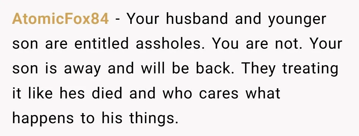 Mom Installs Padlock On Soldier Son’s Room After Husband And Other Son Try To Loot His Belongings Generated by Aubtu.biz