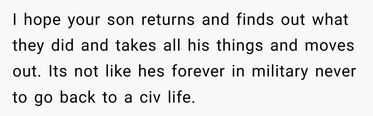 Mom Installs Padlock On Soldier Son’s Room After Husband And Other Son Try To Loot His Belongings Generated by Aubtu.biz