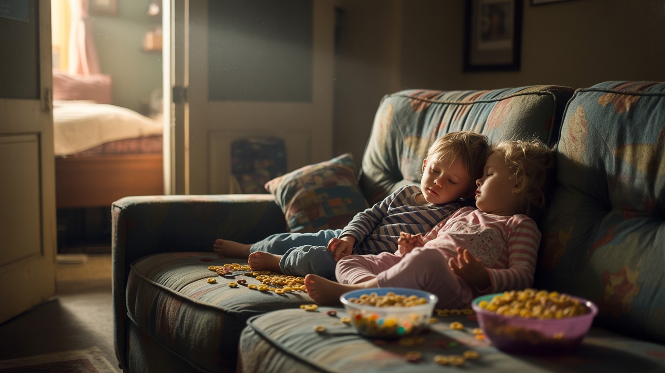 Wife Refuses To Watch Kids During Husband’s On-Call Emergency, Leaves Them Crying And Eating Cereal For Dinner