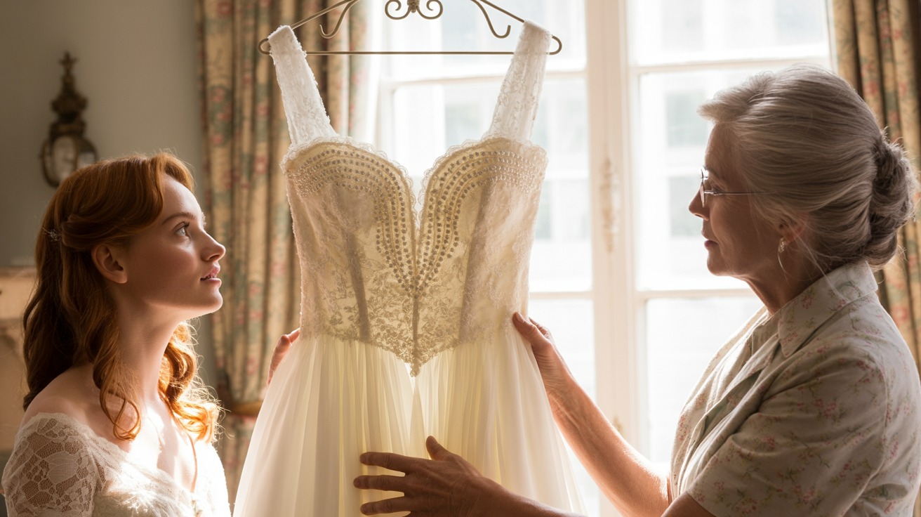 Bride Calls Mom Selfish For Keeping Grandma’s Handmade Wedding Dress Untouched Instead Of Letting Her Wear It