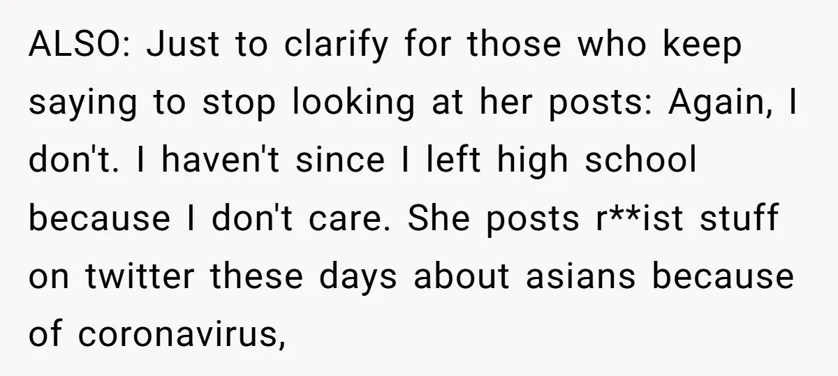 Woman Sends Savage DM To Former Bully After Seeing Her Copy The Racist Gesture She Once Used Generated by Aubtu.biz