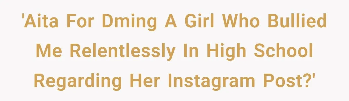 Woman Sends Savage DM To Former Bully After Seeing Her Copy The Racist Gesture She Once Used Generated by Aubtu.biz