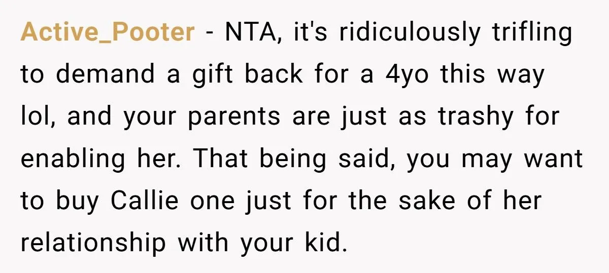 Mom Refuses To Return Daughter’s Birthday Car After Sister Demands It For Her Own Child Generated by Aubtu.biz