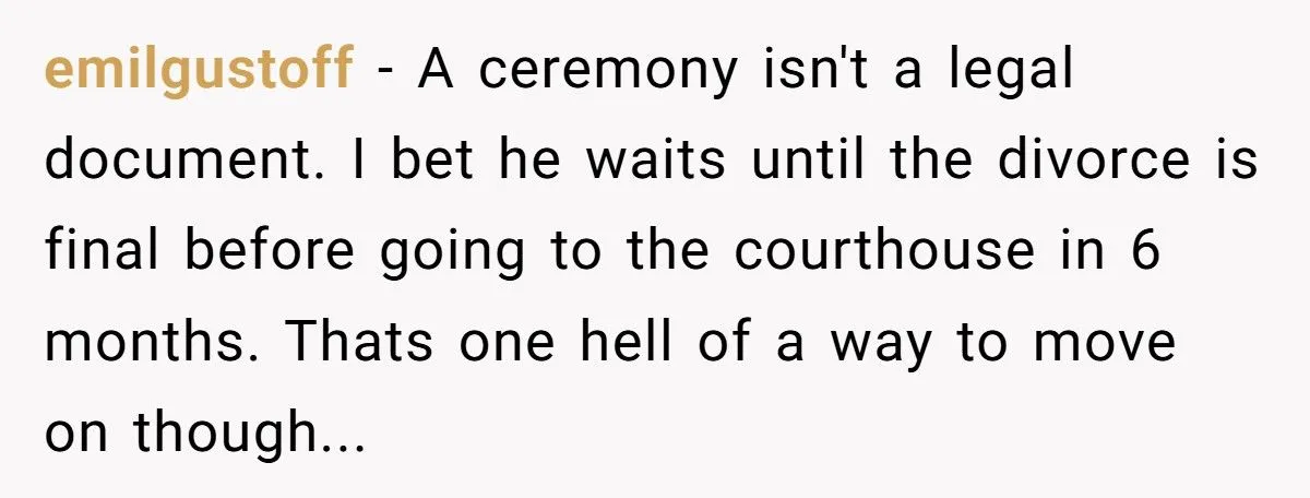 Woman Discovers Husband’s Fake Wedding To Someone Else While Still Legally Married To Her