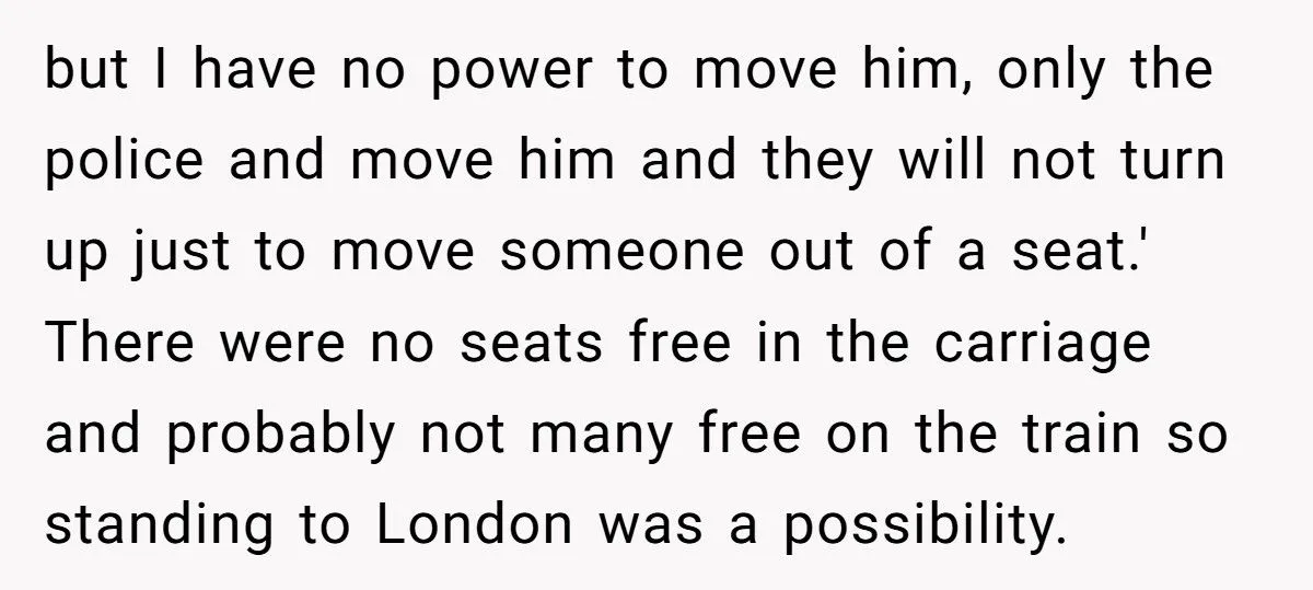 Man Outsmarts Train Staff After Entitled Passenger Steals His Reserved Seat And Gets Free First-Class