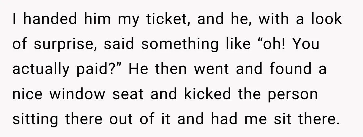 Man Outsmarts Train Staff After Entitled Passenger Steals His Reserved Seat And Gets Free First-Class