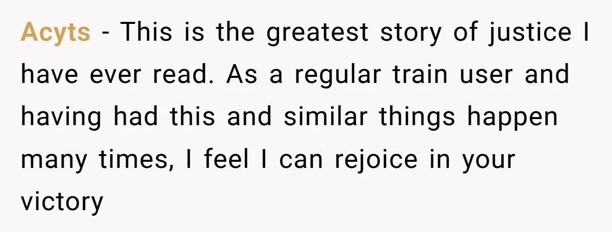 Man Outsmarts Train Staff After Entitled Passenger Steals His Reserved Seat And Gets Free First-Class