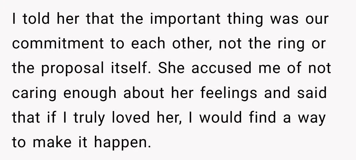 Fiancé Refuses To Re-Propose After She Lost The Engagement Ring, Is He Being Reasonable?