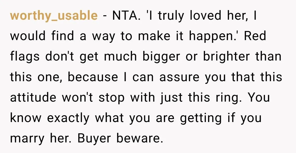 Fiancé Refuses To Re-Propose After She Lost The Engagement Ring, Is He Being Reasonable?