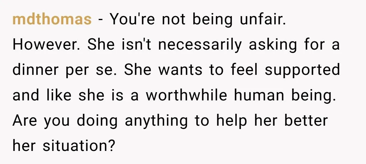Daughter Wants A Celebration Dinner, But Mom Refuses Because Daughter Has Nothing To Celebrate
