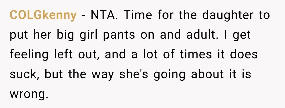 Daughter Wants A Celebration Dinner, But Mom Refuses Because Daughter Has Nothing To Celebrate