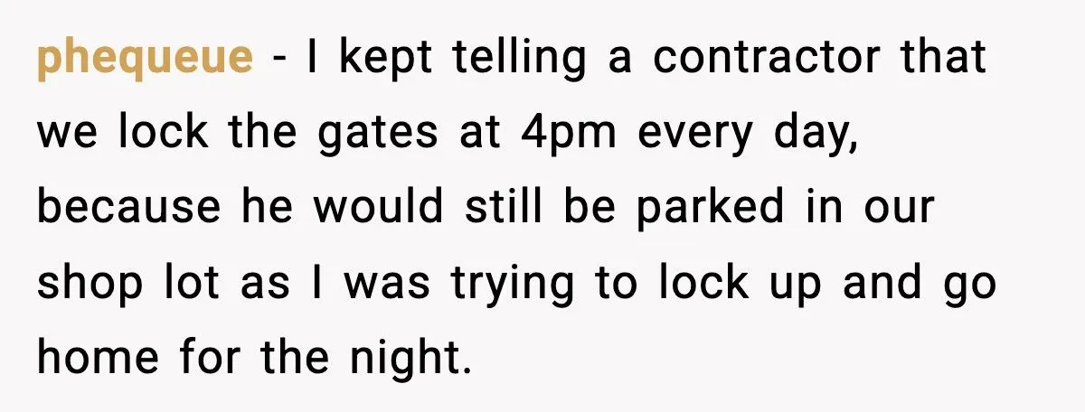 Neighbor Keeps Parking In His Driveway, So He Blocks Him In And Leaves Town