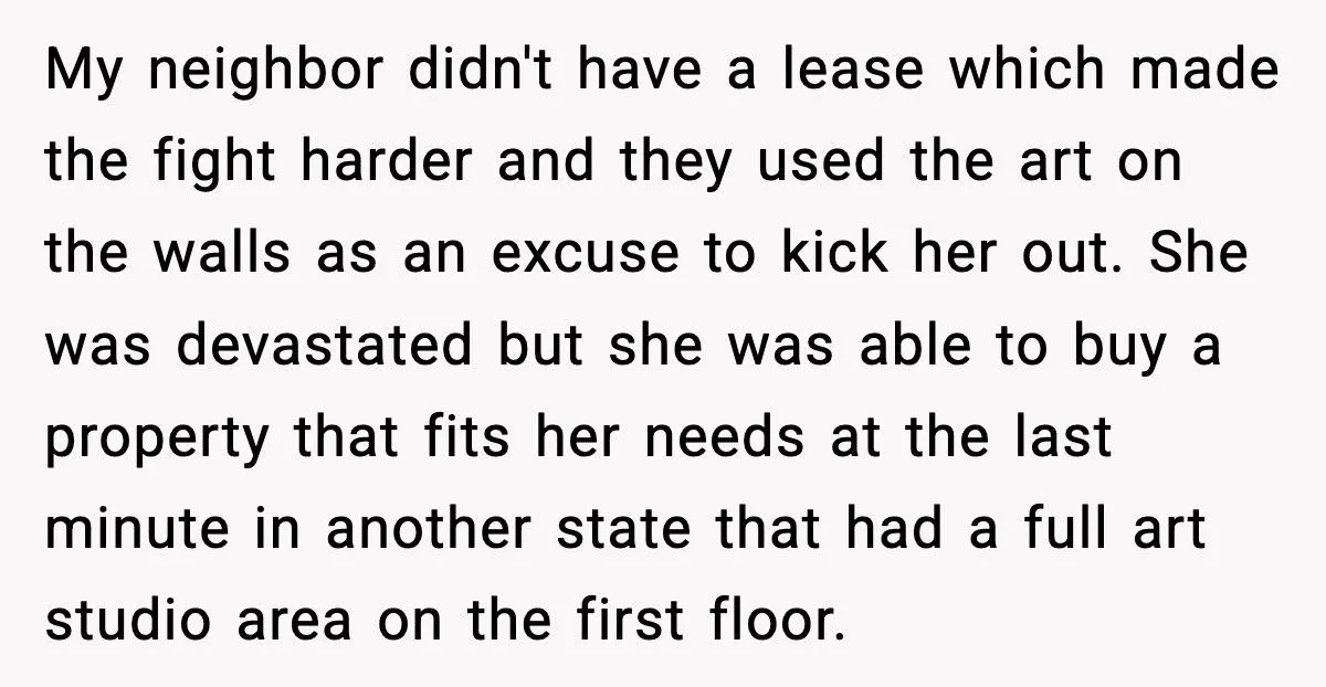 Artist Evicted So Landlord’s Daughter Could Steal Her Murals, She Painted Over Everything First