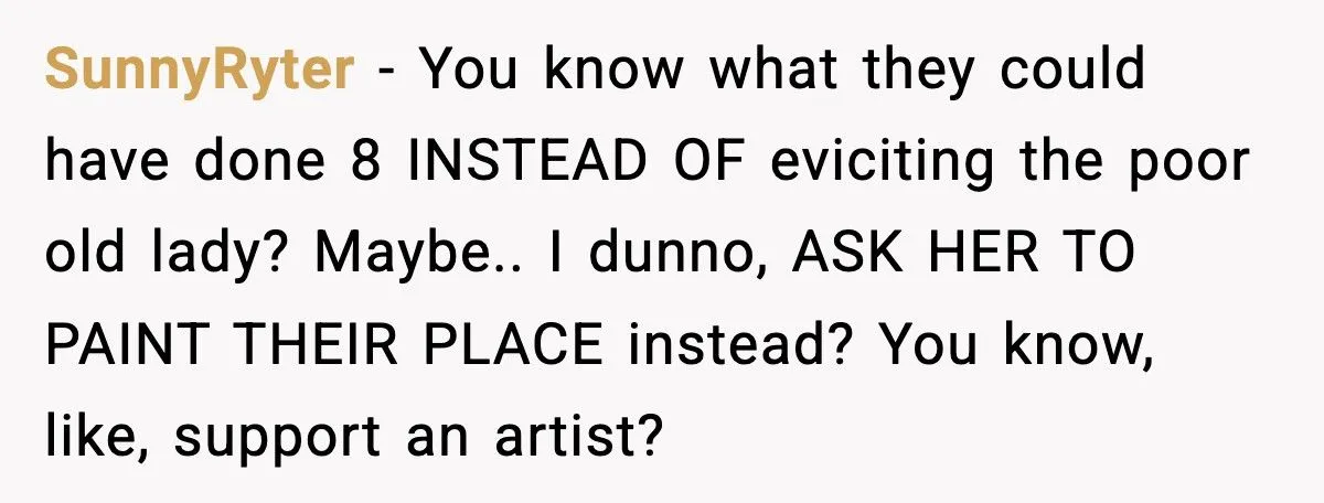 Artist Evicted So Landlord’s Daughter Could Steal Her Murals, She Painted Over Everything First