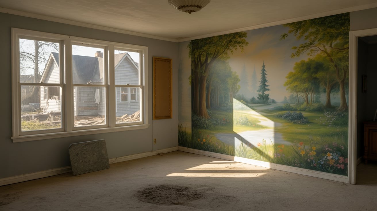 Artist Evicted So Landlord’s Daughter Could Steal Her Murals, She Painted Over Everything First