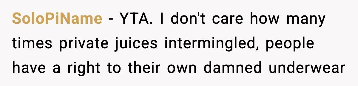 Man Calls Out Wife For Stealing His Underwear While She’s Eight Months Pregnant