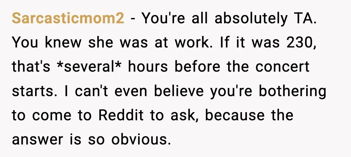 Woman Gives Her Sister Friend’s Taylor Swift Ticket And Leaves Without Her