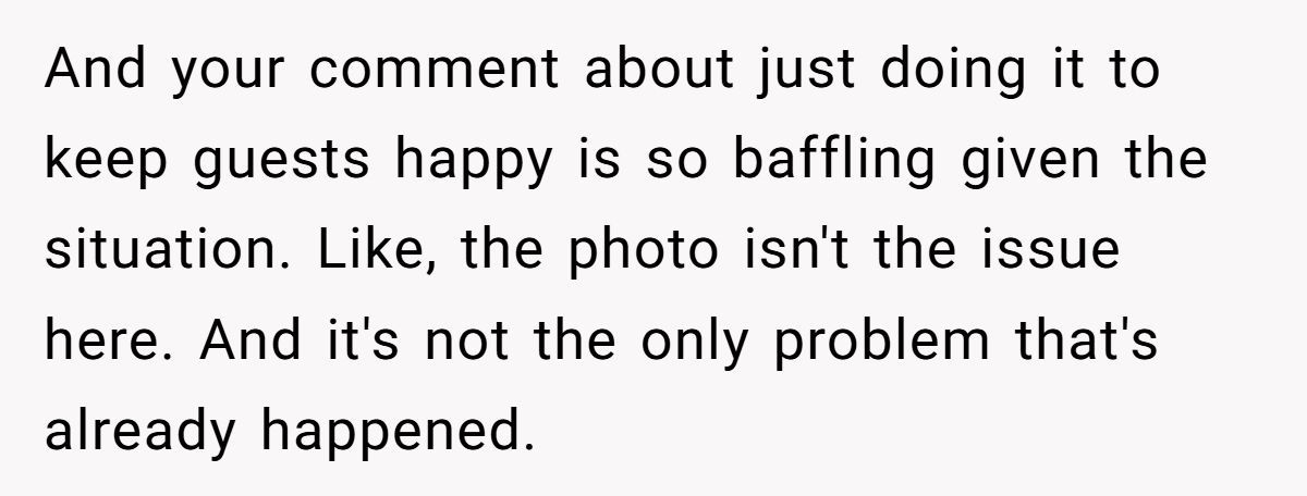 Guest Demands Friend Remove Wedding Photo Because His Wife Found It “Too Intimate” Generated by Aubtu.biz