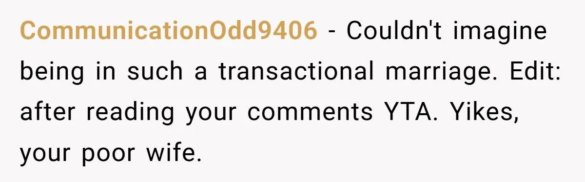 Husband Keeps HOA Fee Waiver for Himself - Wife Feels Betrayed