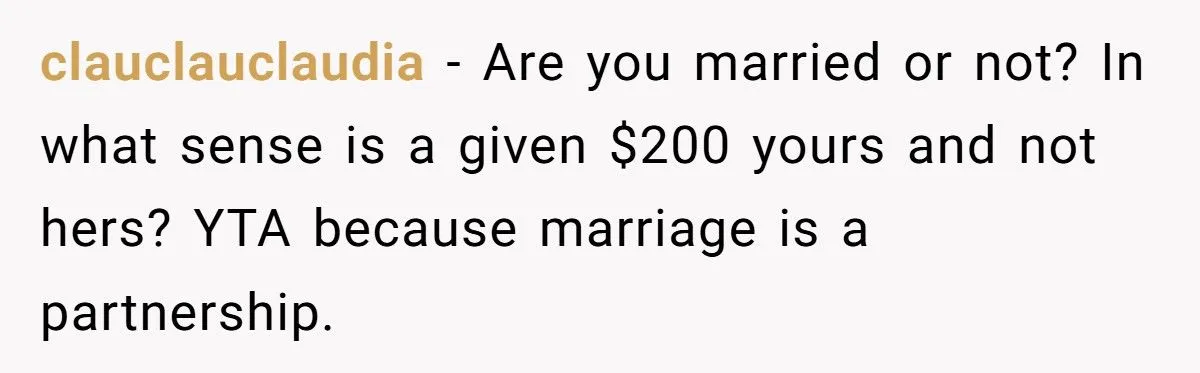 Husband Keeps HOA Fee Waiver for Himself - Wife Feels Betrayed