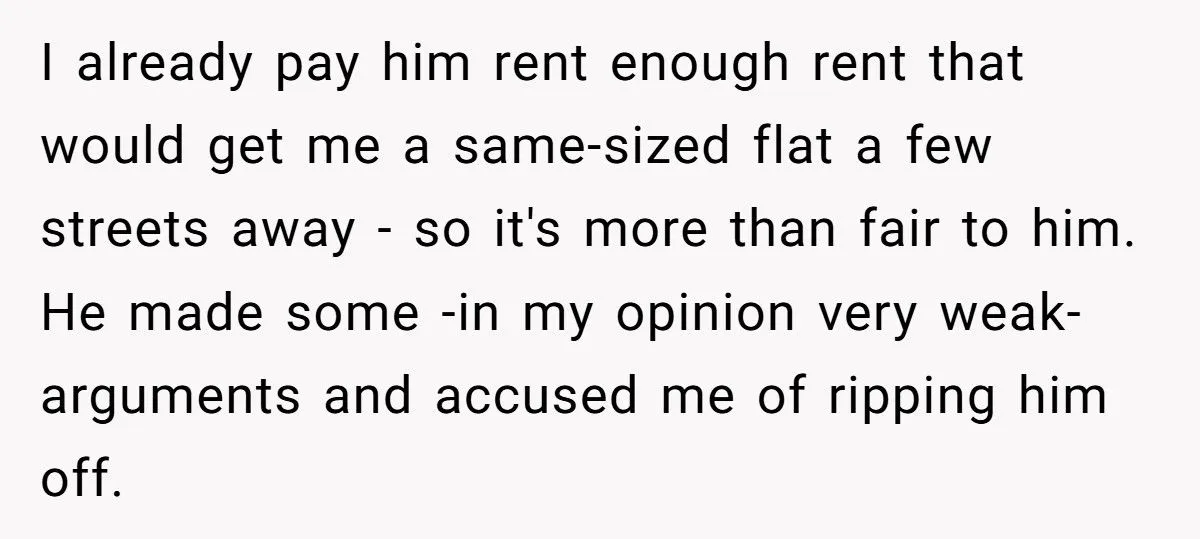 Greedy Boyfriend Shames Girlfriend for Pay Raise, Demands More Rent in His Paid-Off Flat shorter, catchier title