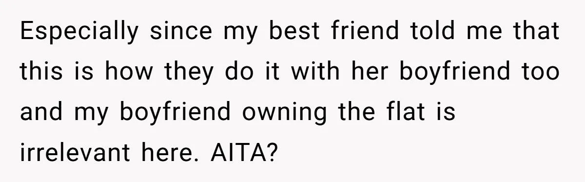Greedy Boyfriend Shames Girlfriend for Pay Raise, Demands More Rent in His Paid-Off Flat shorter, catchier title