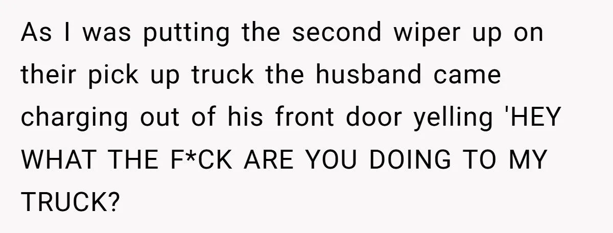 Tried to Do a Good Deed, Got Cussed Out. Next Day? Karma Froze Their Wipers