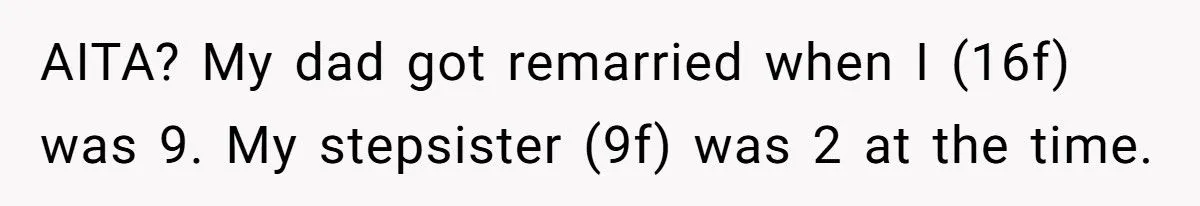 She Refused to Make “Sisterhood Vows” to Her Stepsister – Now Everyone’s Calling Her Heartless