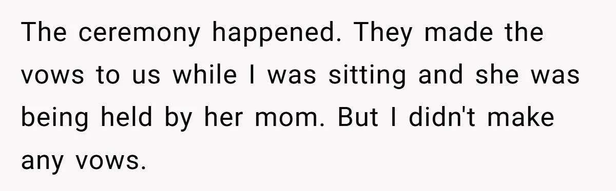 She Refused to Make “Sisterhood Vows” to Her Stepsister – Now Everyone’s Calling Her Heartless