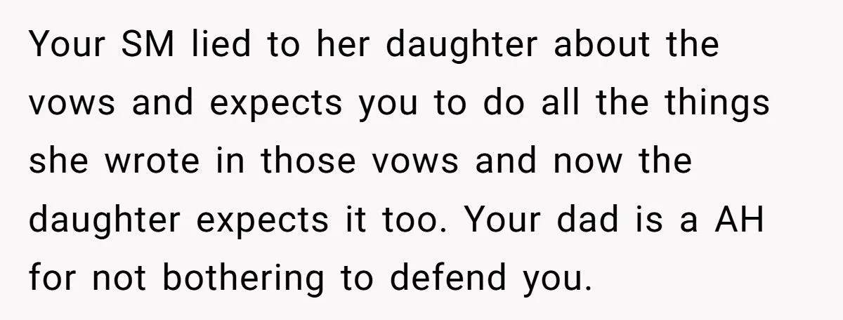 She Refused to Make “Sisterhood Vows” to Her Stepsister – Now Everyone’s Calling Her Heartless