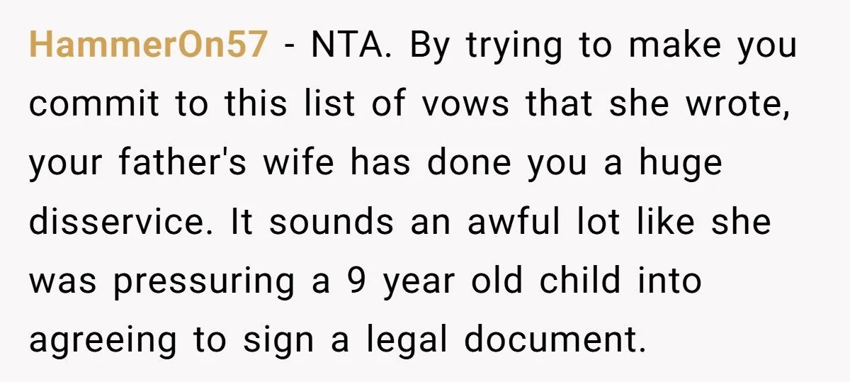 She Refused to Make “Sisterhood Vows” to Her Stepsister – Now Everyone’s Calling Her Heartless